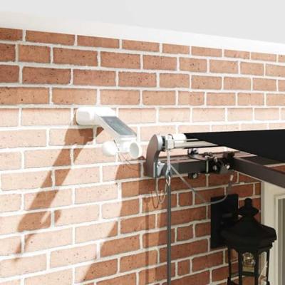 Automatische Intrekbare Luifel met LED Zwart 400x350 cm