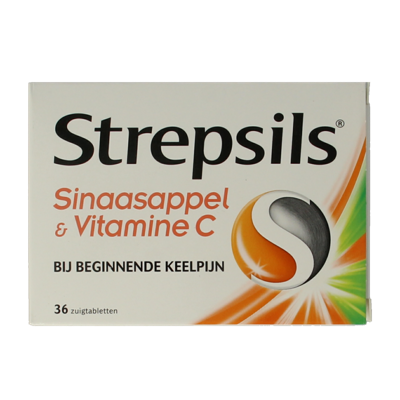 Sinaasappel / Vitamine C 36 Zuigtabletten