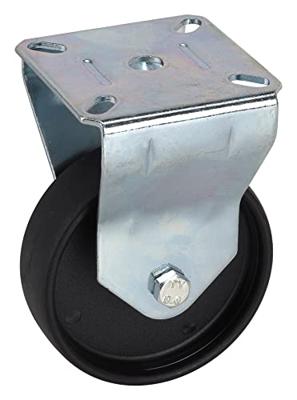 dörner + helmer Apparaatzwenkwiel Wieldiameter: 75 mm Draagvermogen (max.): 60 kg 4 stuk(s)