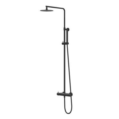 IVY Bond Regendoucheset - opbouw - 20cm slim hoofddouche - 3-standen handdouche - Mat zwart PED CSB1MZBA IVY Bond Regendoucheset - opbouw - 20cm slim hoofddouche - 3-standen handdouche - Mat zwart PED CSB1MZBA