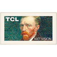 TCL 75-inch klasse QLED 4K Smart NXTFrame TV met Google TV (75A300W, model 2024) Dolby Vision HDR & Dolby Atmos, ingebouwde Google Assistant met spraakafstandsbediening, werkt met Alexa, streaming - thumbnail