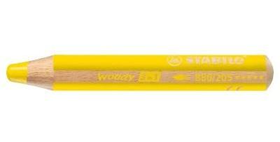 STABILO woody 3 in 1, multitalent kleurpotlood, geel, per stuk