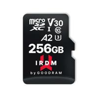 Micro SD geheugenkaart met adapter GoodRam 0000000IR256 256 GB - thumbnail
