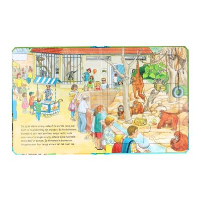 Wins Holland Puzzelboek in de dierentuin (met 5 legpuzzeltjes)