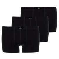 3-pack 100% biologisch katoen - heren boxershorts - Zwarte heren onderbroeken - thumbnail