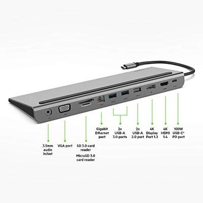 Belkin Connect 11-in-1 USB-C hub dockingstation Belkin Connect 11-in-1 USB-C hub dockingstation