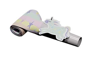 Folat BV Roltongen unicorns & rainbows, 6st.