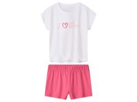 Esmara Kids Korte kinder pyjama (Wit, 158/164) - thumbnail