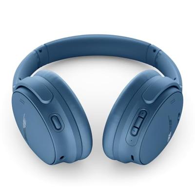 Bose QuietComfort Draadloze noise cancelling-hoofdtelefoon, Bluetooth over-ear hoofdtelefoon met afspeeltijd tot 24 uur, Blauwe Schemer - Limited-Edition