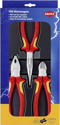 Knipex 00 20 12 Tangenset VDE 3-delig