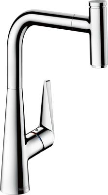 Hansgrohe Talis Select M51 ééngreeps keukenmengkraan 300 met uittrekbare uitloop, chroom
