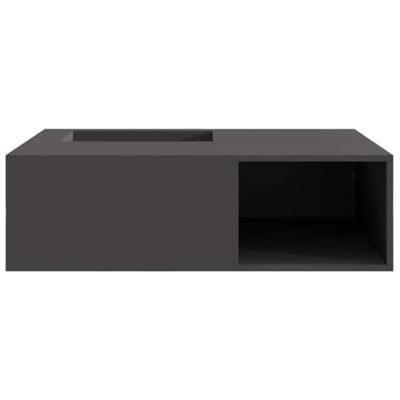 Vuurkorf Zwart 100 x 100 x 30 cm Staal