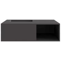 Vuurkorf Zwart 100 x 100 x 30 cm Staal - thumbnail