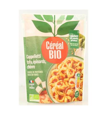 Cereal Bio Cappelletti tofu - spinazie bio (220 gr) Cereal Bio Cappelletti tofu - spinazie bio (220 gr)