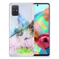 Smartphone hoesje Samsung Galaxy A71 Vogel - thumbnail