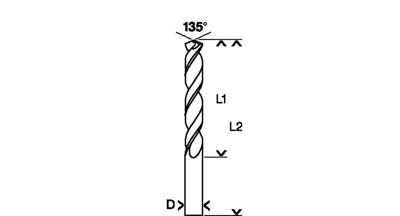 Bosch Accessories 2608595061 HSS Metaal-spiraalboor 4.5 mm Gezamenlijke lengte 80 mm Geslepen DIN 338 Cilinderschacht 10 stuk(s)