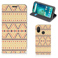 Xiaomi Mi A2 Lite Hoesje met Magneet Aztec Yellow - thumbnail