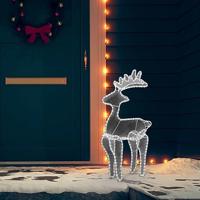 Kerstversiering rendier met mesh 306 LED's 60x24x89 cm - thumbnail