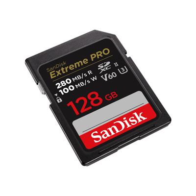SanDisk Extreme PRO V60 SDXC 128GB UHS-II, Class 10 - thumbnail