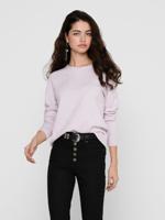 ONLY gemêleerde fijngebreide trui Lesley lila - thumbnail