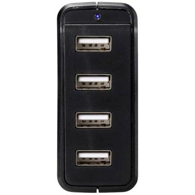 VOLTCRAFT UC-4AXX001 USB-oplader 24 W 4x USB-A Zwart Binnen VOLTCRAFT UC-4AXX001 USB-oplader 24 W 4x USB-A Zwart Binnen