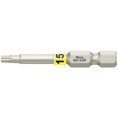 Wera 05060507001 867/4 Torx-bit Aandrijving: 1/4 (6,3 mm) Uitvoering: Torx TX 15 50 mm