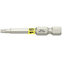 Wera 05060507001 867/4 Torx-bit Aandrijving: 1/4 (6,3 mm) Uitvoering: Torx TX 15 50 mm - thumbnail