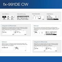 Casio wetenschappelijke rekenmachine FX-991DECW, Duitstalige versie - thumbnail