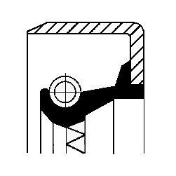 Keerring, wielnaaf 07013389B