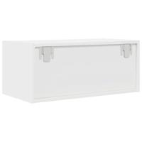 Tv-meubelen 2 st 60x31x25,5 cm bewerkt hout wit - thumbnail