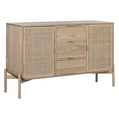 Dressoir Home ESPRIT Rotan Spar 136 x 38 x 80 cm