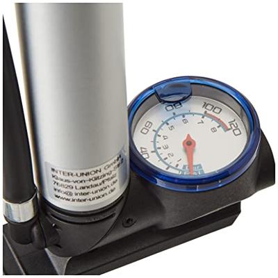 FISCHER FAHRRAD 85584 Minipomp Aluminium, Zwart