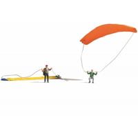 NOCH 15886 H0 Paragliders figuren Geverfd, Staand - thumbnail
