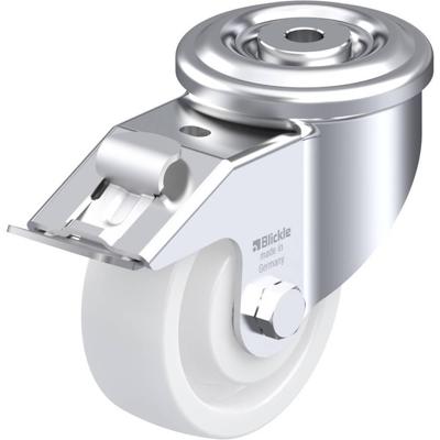 Blickle LKR-SPO 100K-FI Zwenkwiel met rem Wieldiameter: 100 mm Draagvermogen (max.): 350 kg 1 stuk(s)