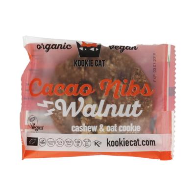 Biologische - Double Choc and Walnut Koekje - 50 gram