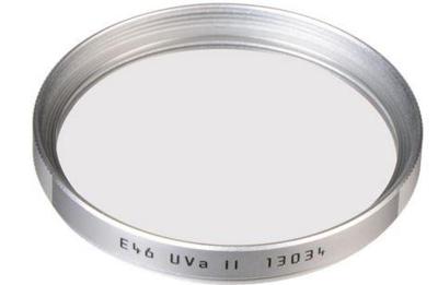 Leica 13034 Filter UVa II E 46 zilver