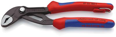 Knipex Waterpomptang Cobra gepolijst 180 mm - 87 02 180 T BK - 8702180TBK