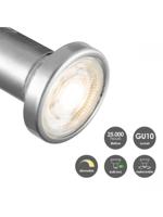 Home sweet home LED opbouwspot Stone 2 lichts ↔ 33,5 cm - mat staal - thumbnail