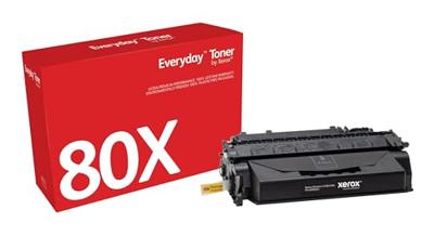 Xerox Toner vervangt HP, Troy 80X, CF280X Compatibel Zwart 6900 bladzijden Everyday™ Toner 006R03841 Xerox Toner vervangt HP, Troy 80X, CF280X Compatibel Zwart 6900 bladzijden Everyday™ Toner 006R03841