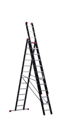 Altrex reformladder 3-delig - Mounter ZR3083 - max. werkhoogte 8,80 m - 3 x 12 sporten Altrex reformladder 3-delig - Mounter ZR3083 - max. werkhoogte 8,80 m - 3 x 12 sporten