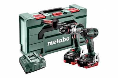 Metabo Accu Combo Set 2.1.15 | 18 V | SBLTXBL + SSDBL | 2x LiHD 5,5Ah, ASC 145 | In Metabox - 685184000 Metabo Accu Combo Set 2.1.15 | 18 V | SBLTXBL + SSDBL | 2x LiHD 5,5Ah, ASC 145 | In Metabox - 685184000