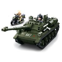 Sluban wwii - su-85 geallieerde anti-tank tank - thumbnail