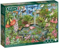 Falcon de luxe Tropical Conservatory 1000pcs Legpuzzel 1000 stuk(s) - thumbnail