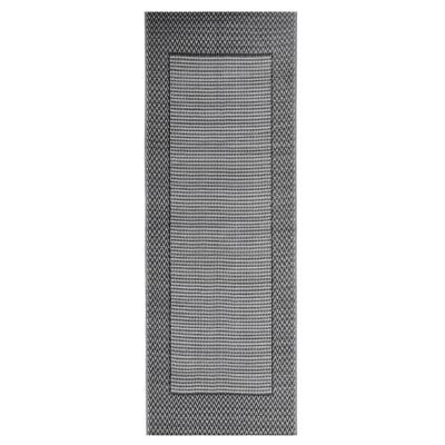 VidaXL Buitenkleed arakil 80x250 cm polypropeen zwart