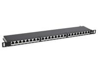 Intellinet 720922 24 poorten Patchpaneel 483 mm (19) CAT 6A 0.5 HE Zwart Ingericht - thumbnail
