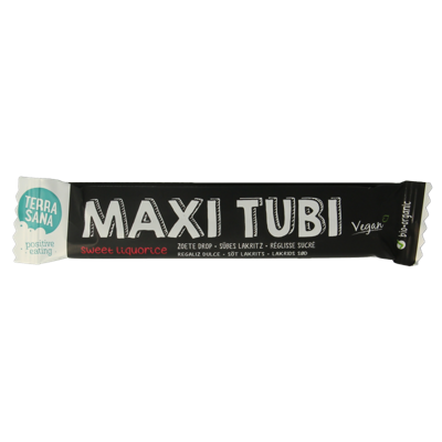 Tubi maxi zoete drop - 28 gram