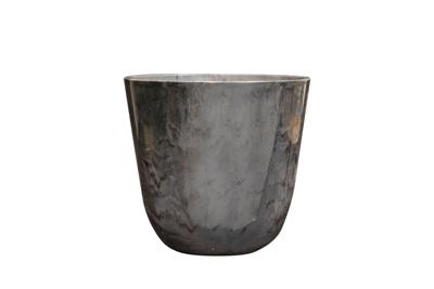 Planter Palermo marble grey D35x16 H15 - Ter steege