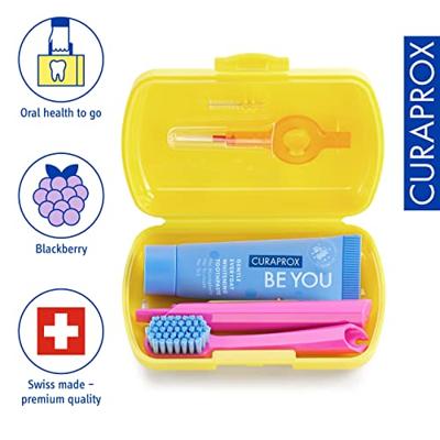 Curaprox Travel Set Geel