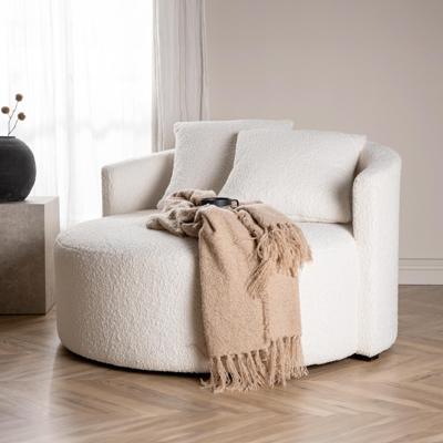 Nohr Loveseat 'Keeli' Teddy, kleur Wit Nohr Loveseat 'Keeli' Teddy, kleur Wit