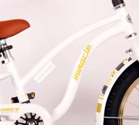 Volare miracle cruiser kinderfiets - meisjes - 18 inch - wit - prime collection - thumbnail